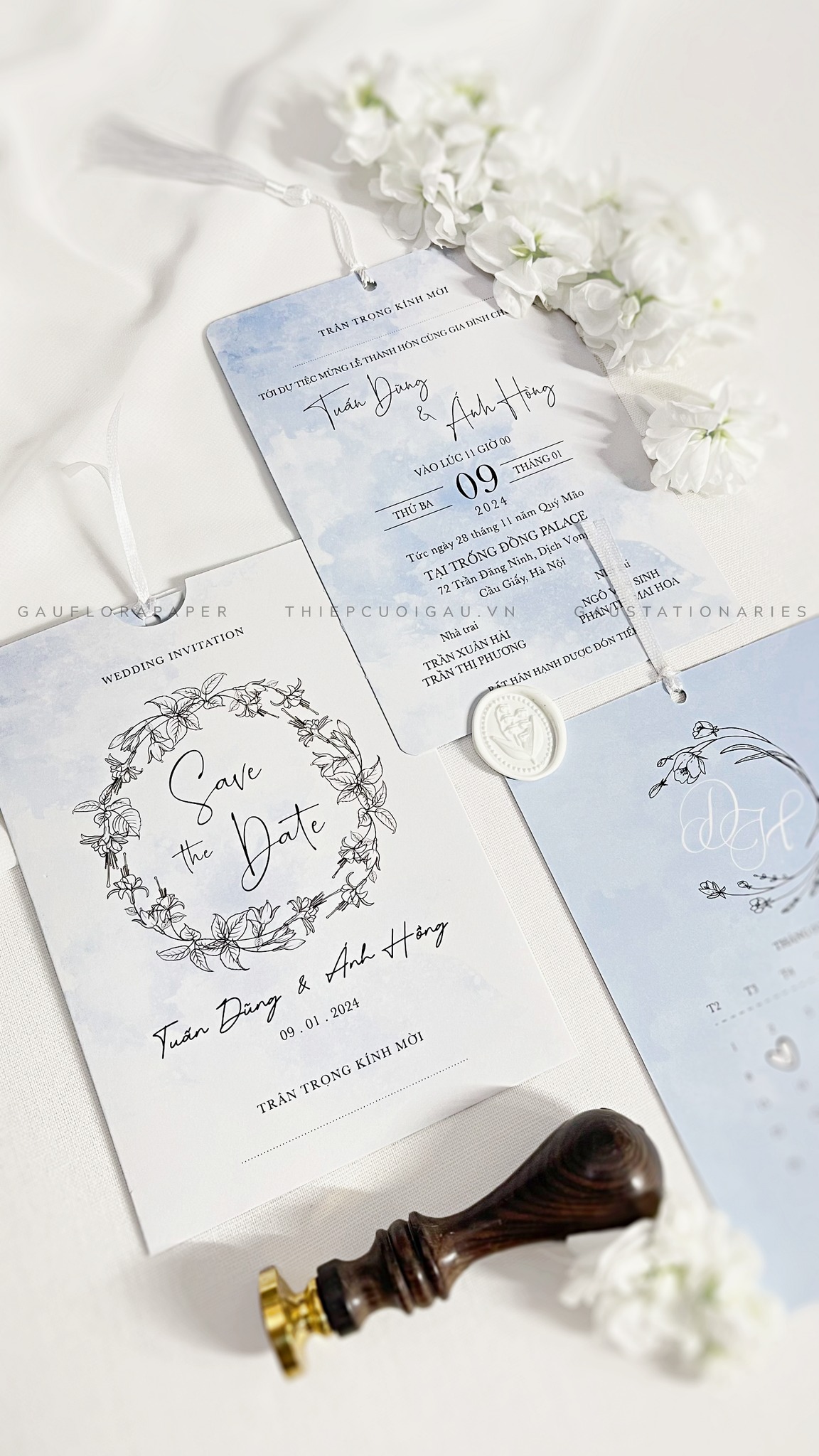 Thiệp cưới Ocean0