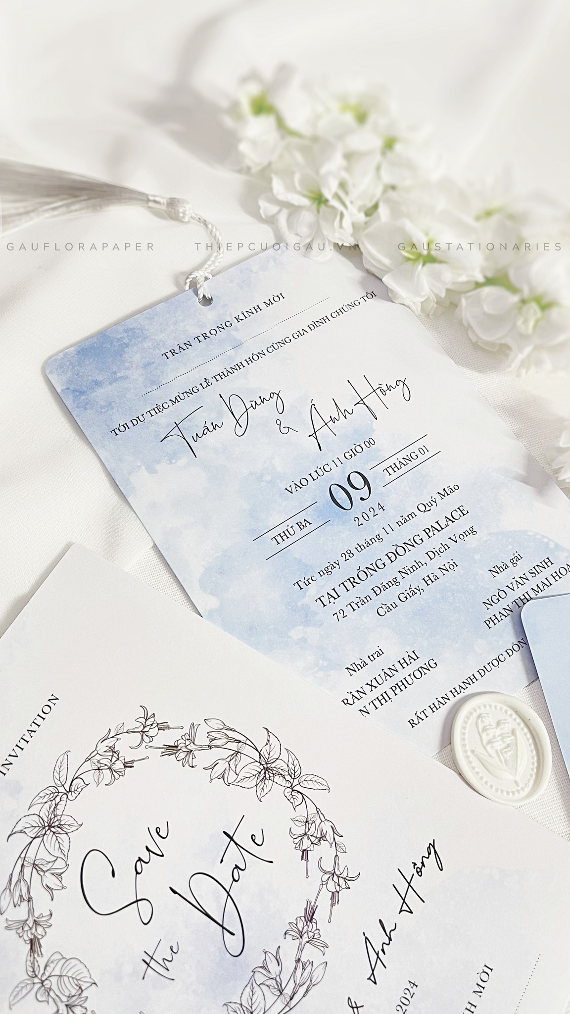 Thiệp cưới Ocean2