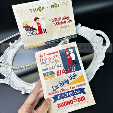 Thiệp cưới Envelop