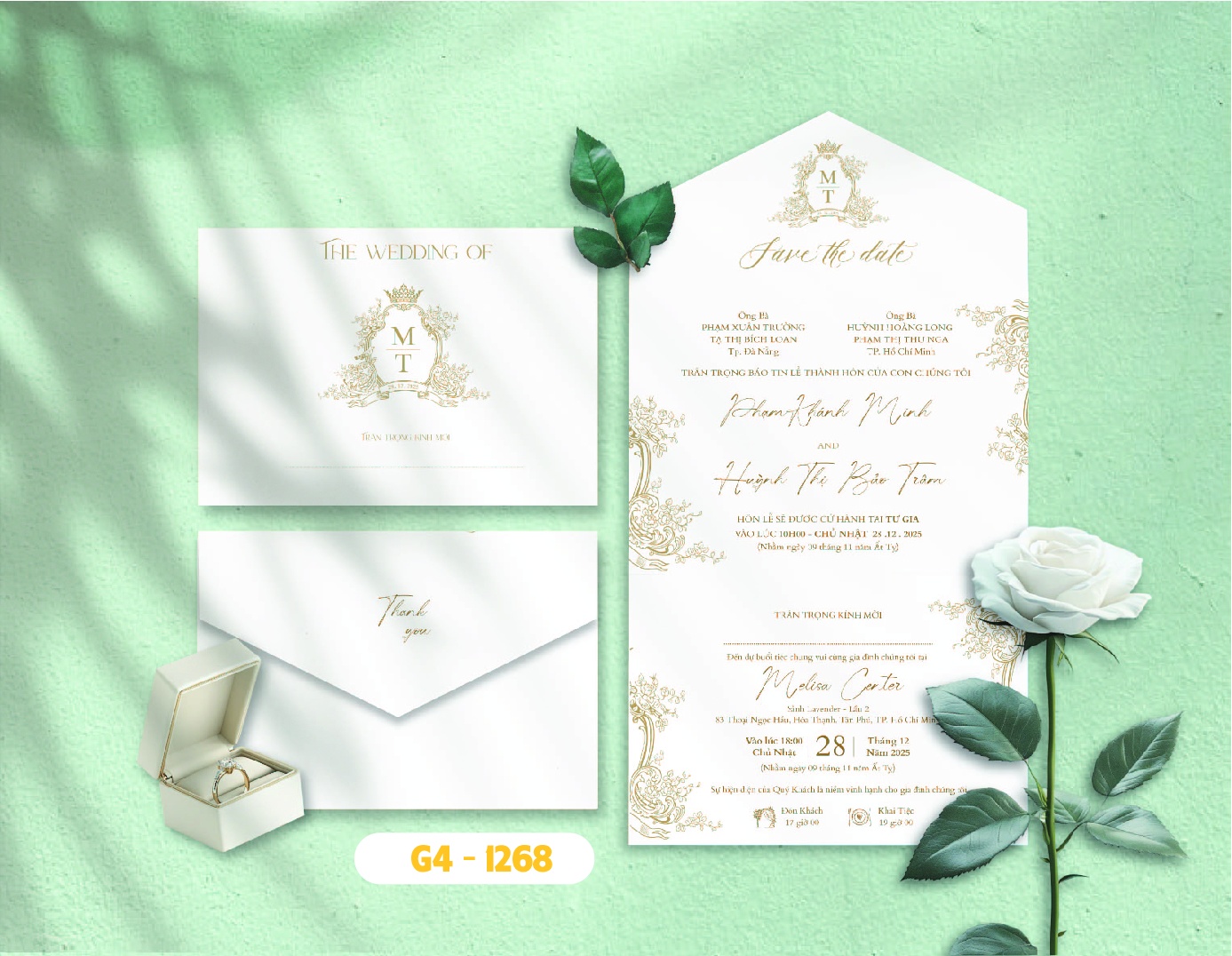 Thiệp cưới G4-12680