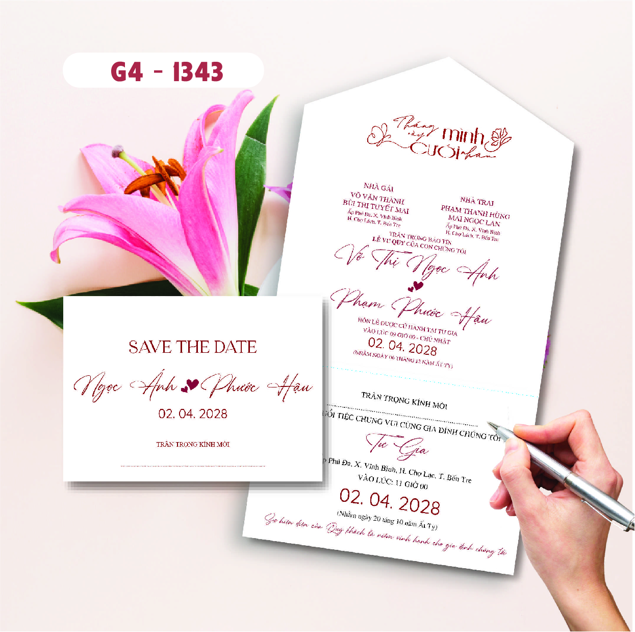 thiệp cưới G4-13430
