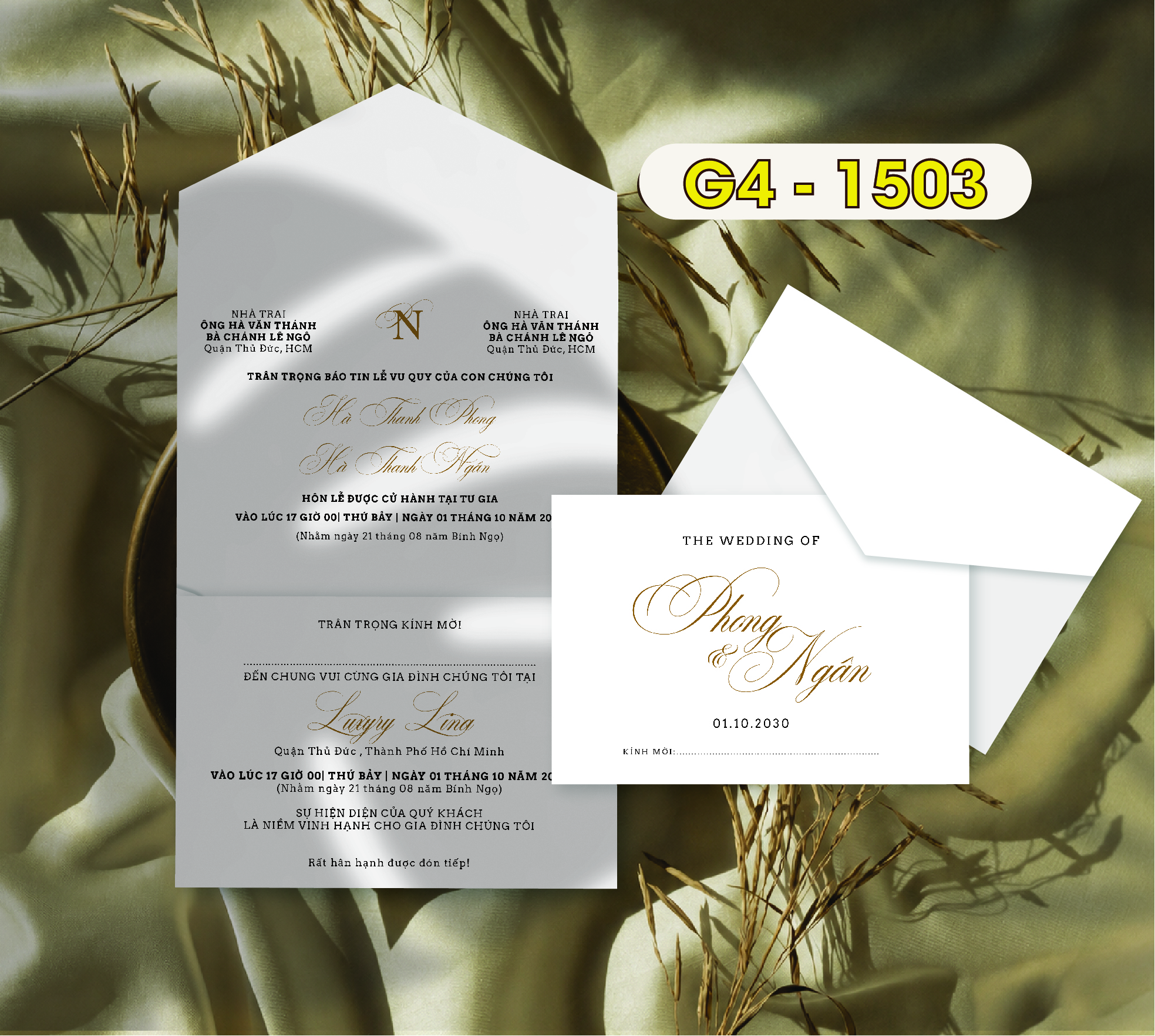 Thiệp cưới G4-15030