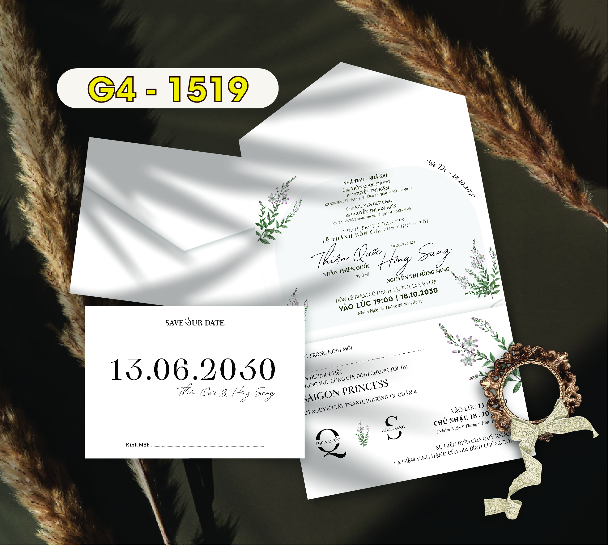 Thiệp cưới G4-15190