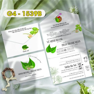 Thiệp cưới G4-1539B