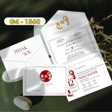 Thiệp cưới G4-1560