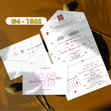 Thiệp cưới G4-1562