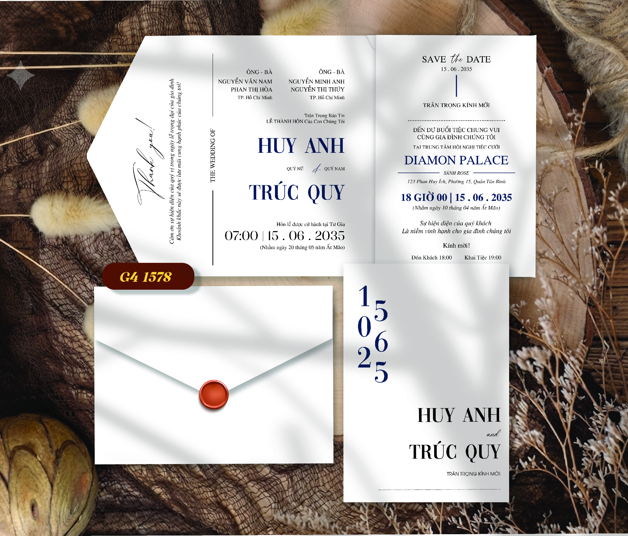 Thiệp cưới G4-15780