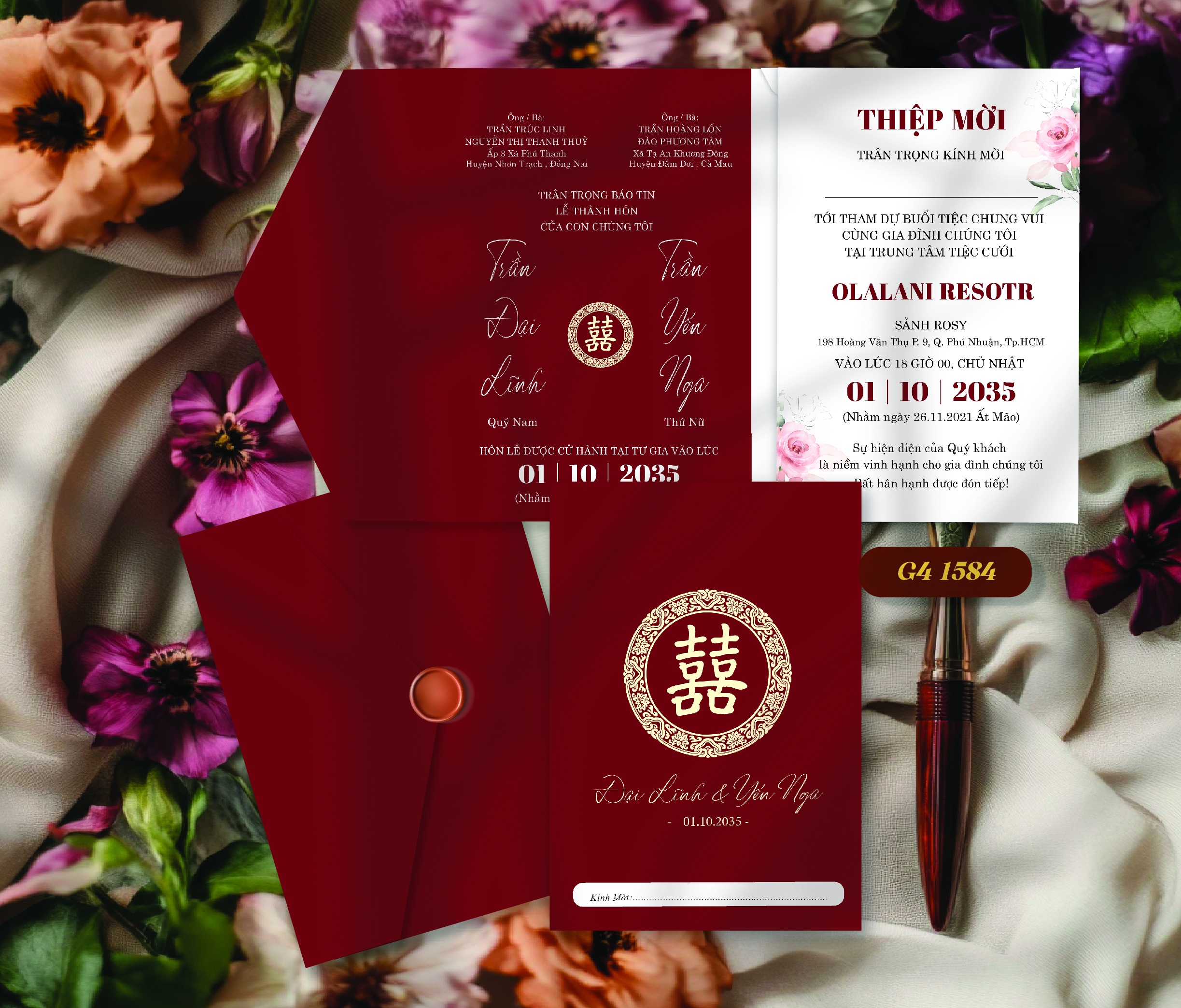 Thiệp cưới G4-15840