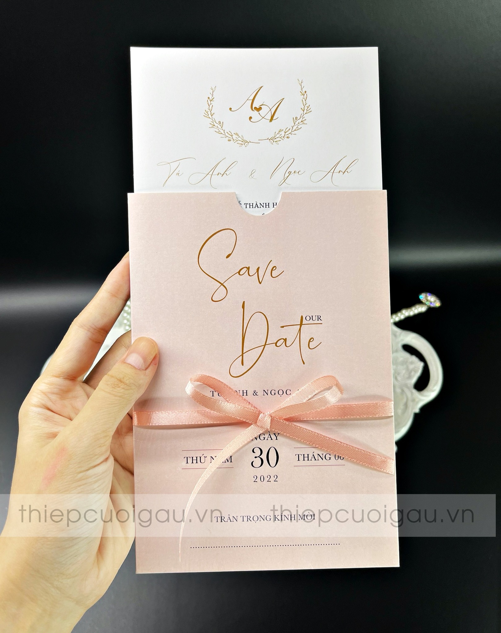 Thiệp cưới Save Our Date4