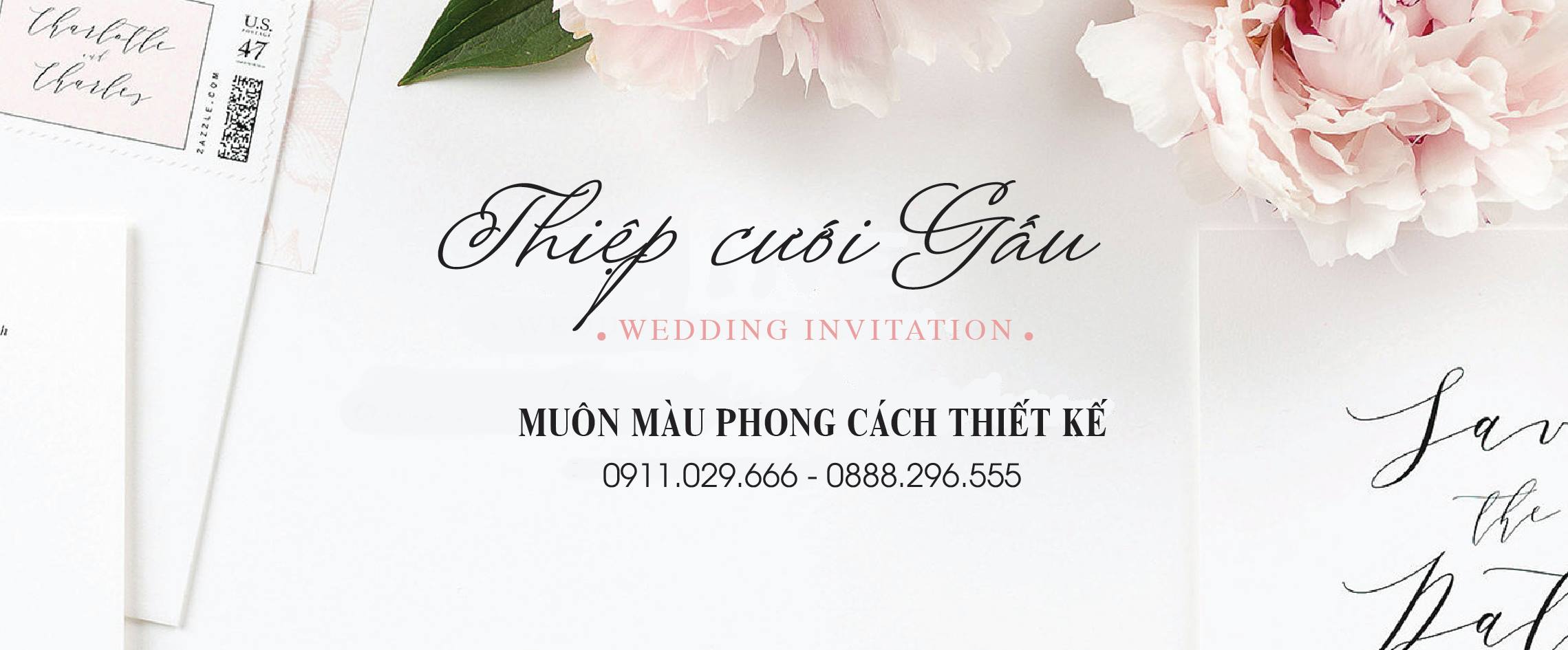 In thiệp cưới tại Hà Nội