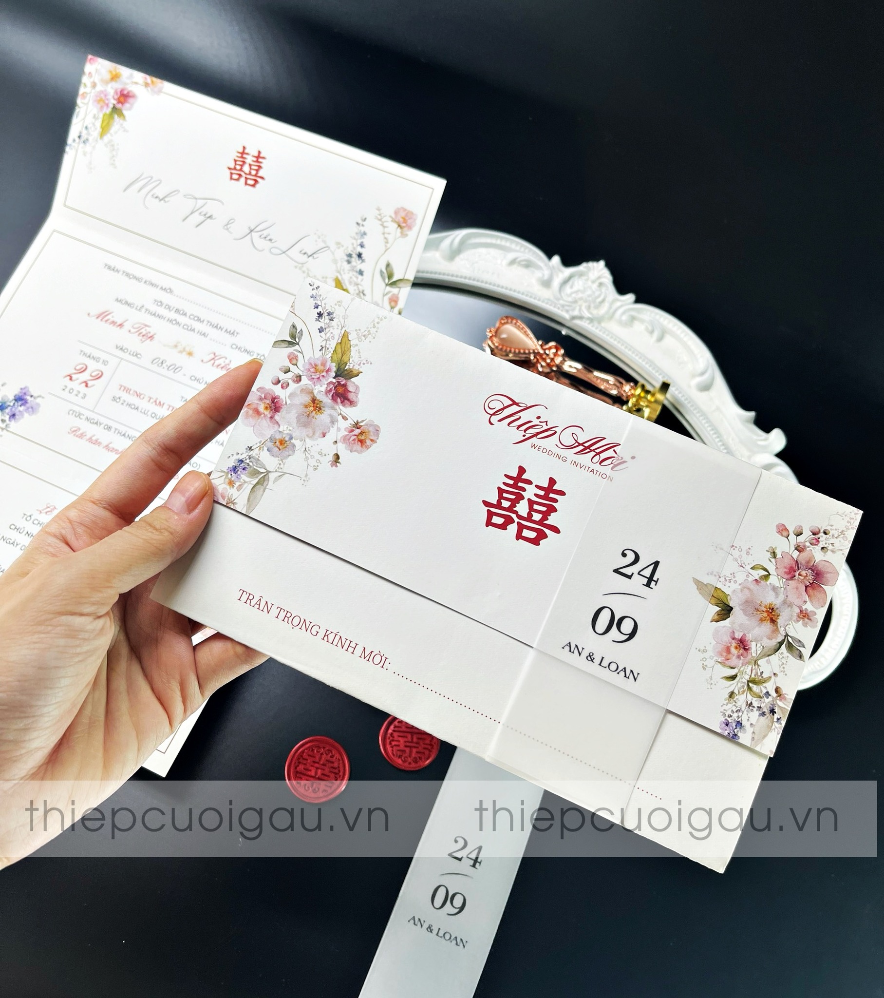 Thiệp cưới G030