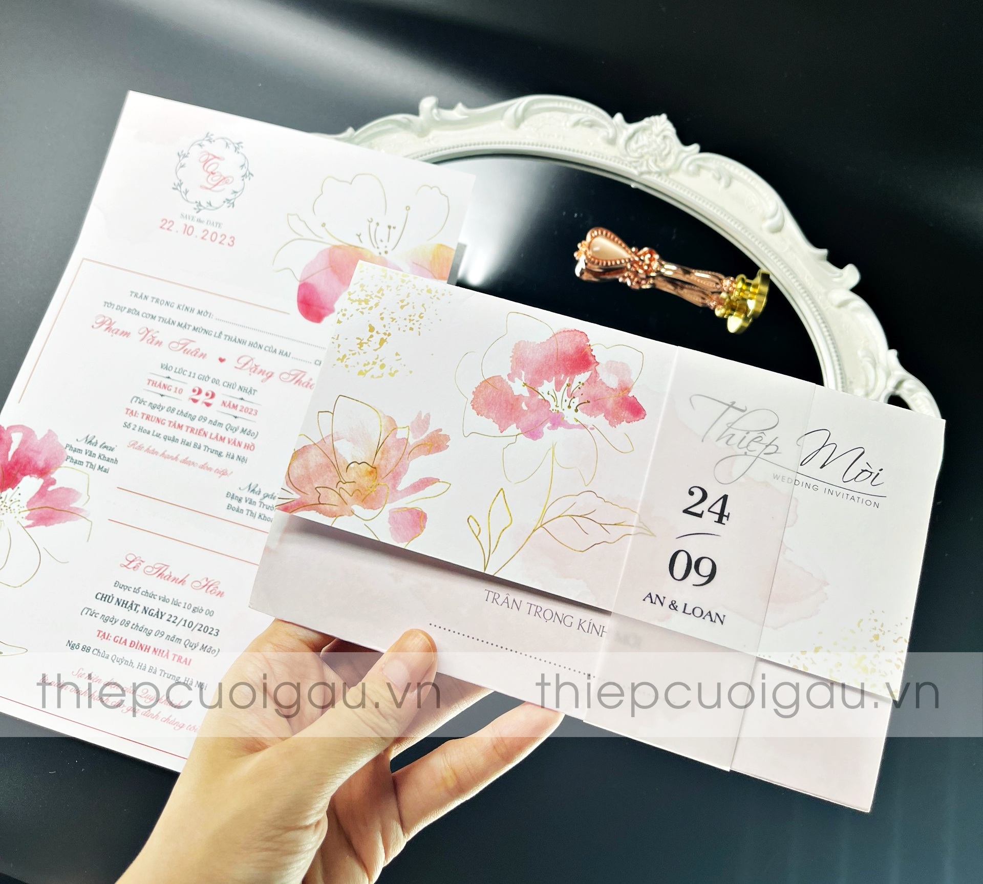 Thiệp cưới G010