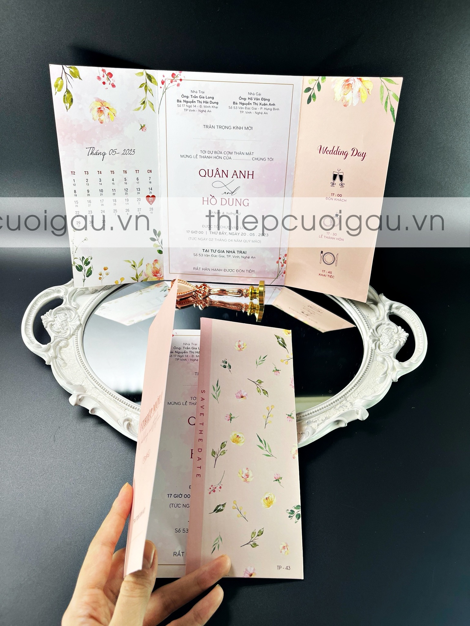 Thiệp cưới G022