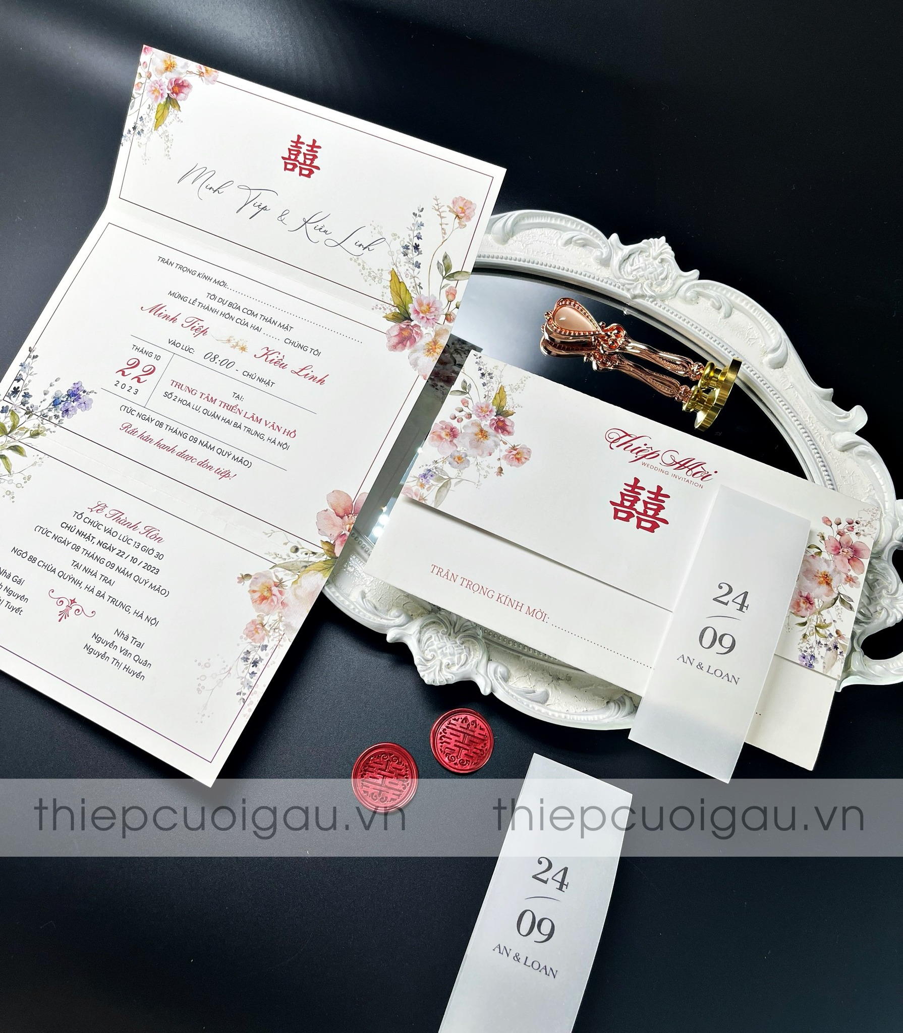 Thiệp cưới G034