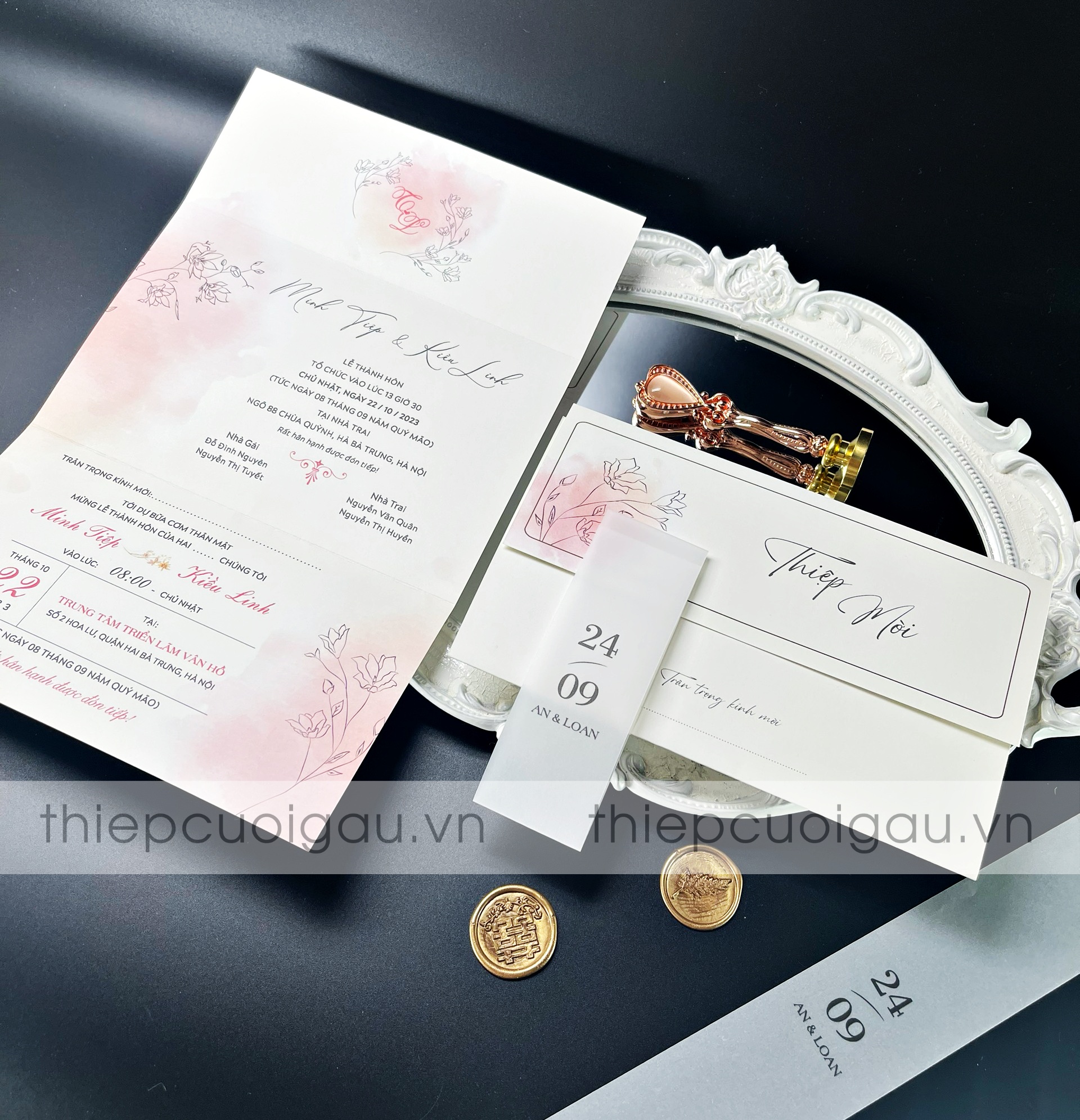 Thiệp cưới G042