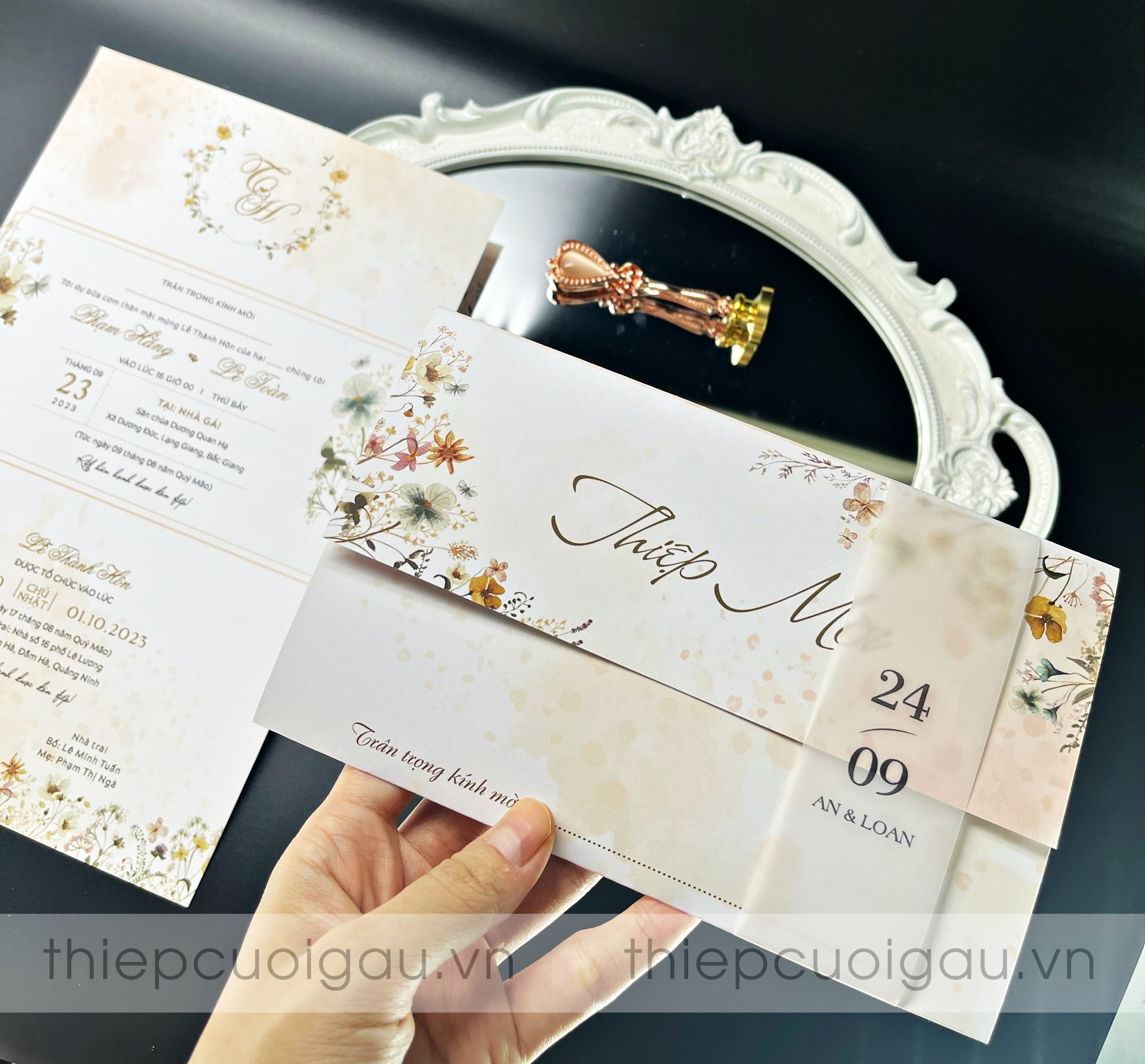 Thiệp cưới G050