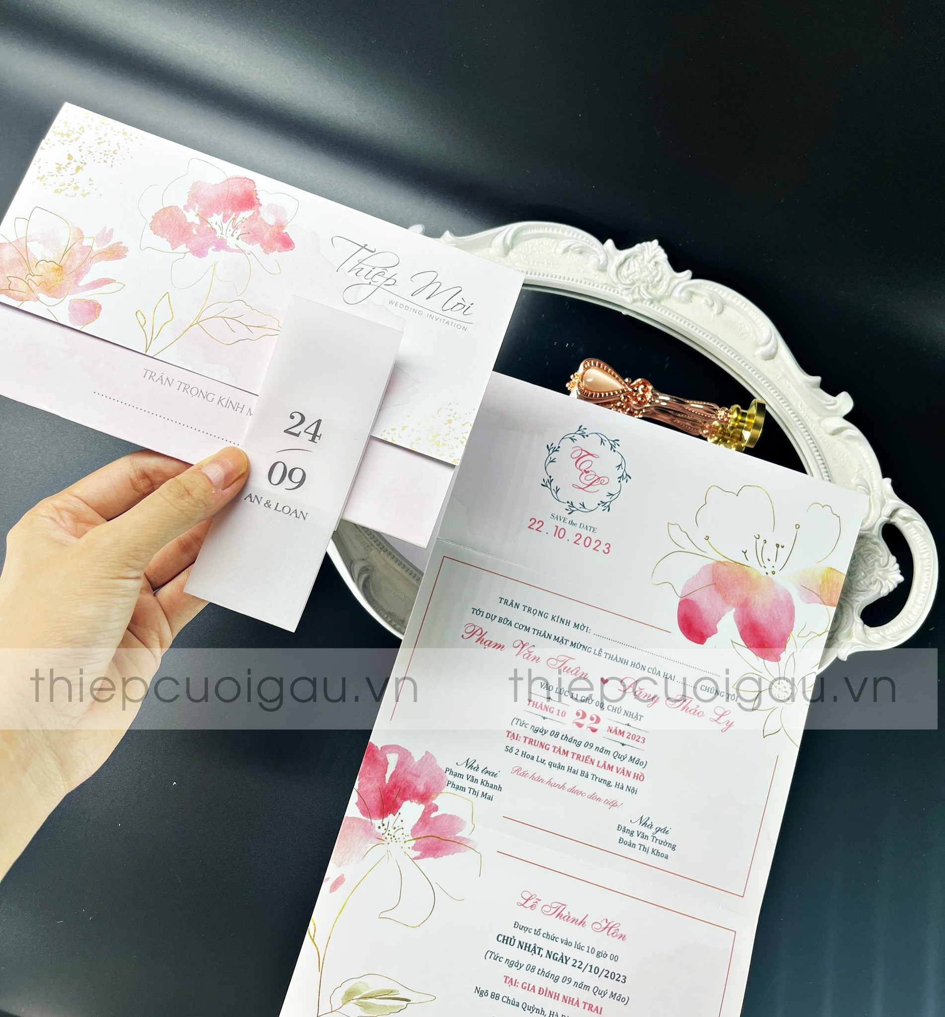 Thiệp cưới G013