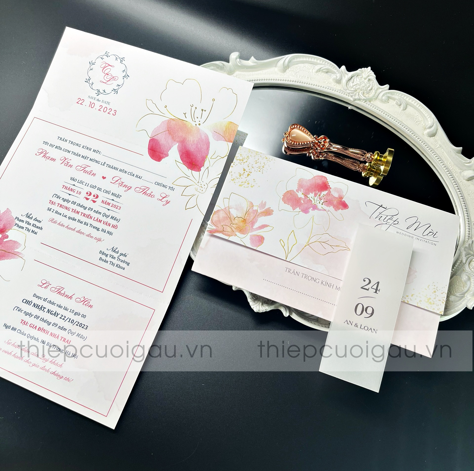 Thiệp cưới G012