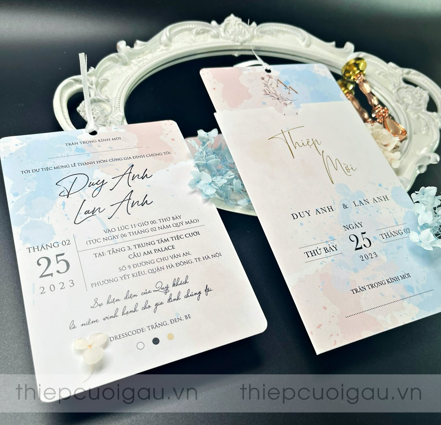 Thiệp cưới R-232