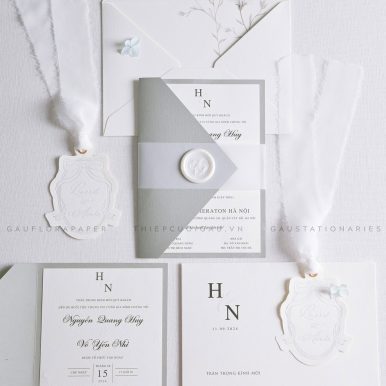 Thiệp cưới Lux