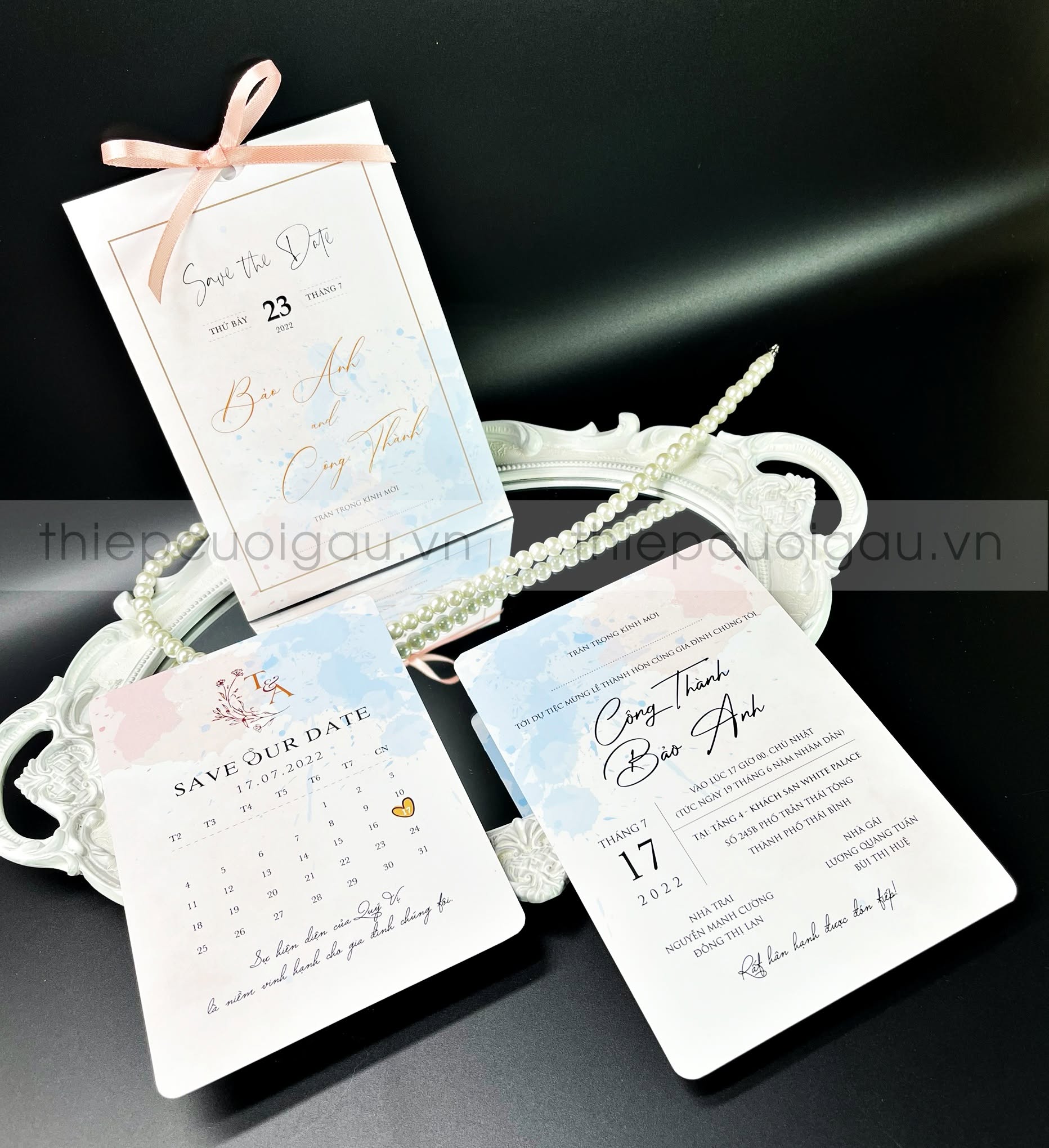 Thiệp cưới R-230