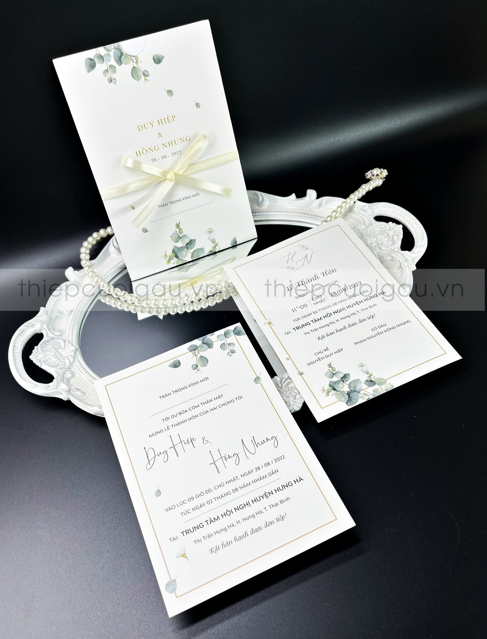 Thiệp cưới R-230