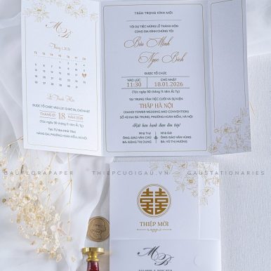 Thiệp cưới P-07