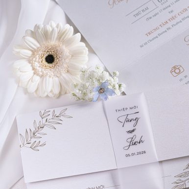 Thiệp cưới B09