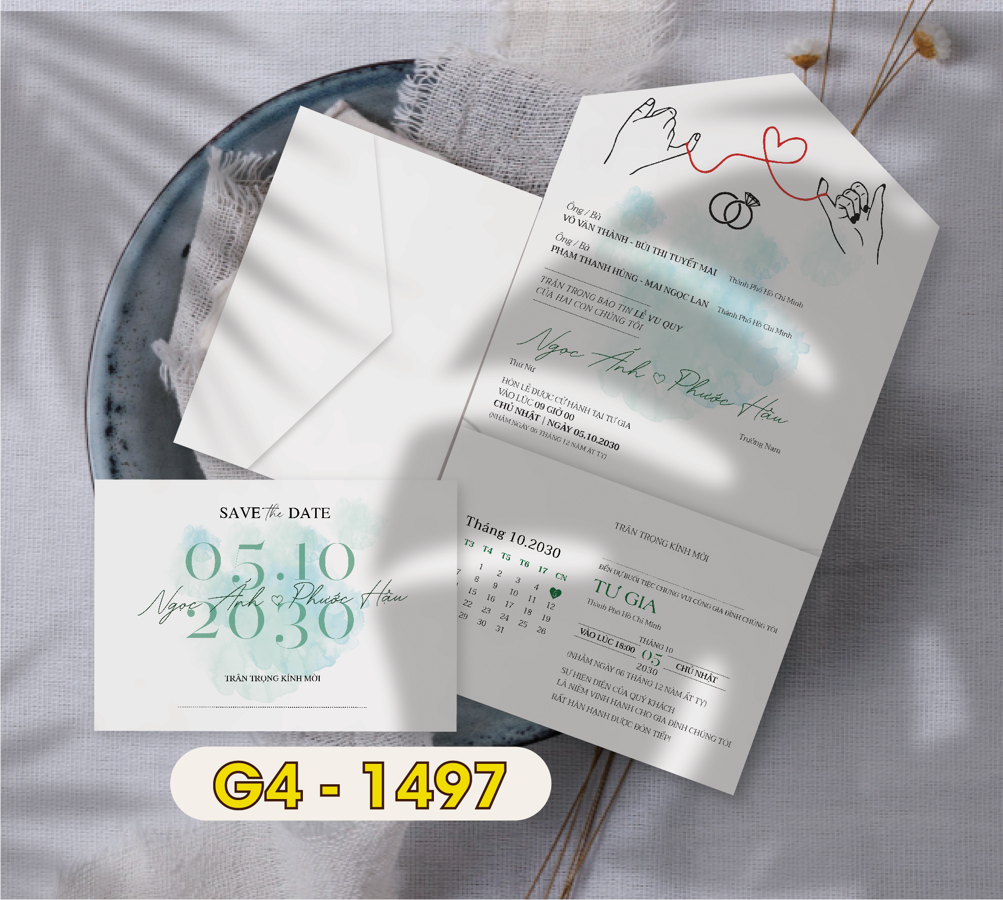 Thiệp cưới G4-14970