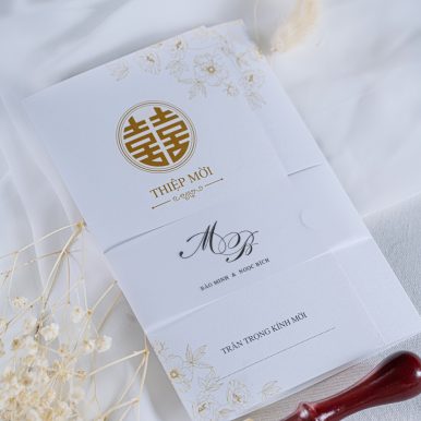 Thiệp cưới B07