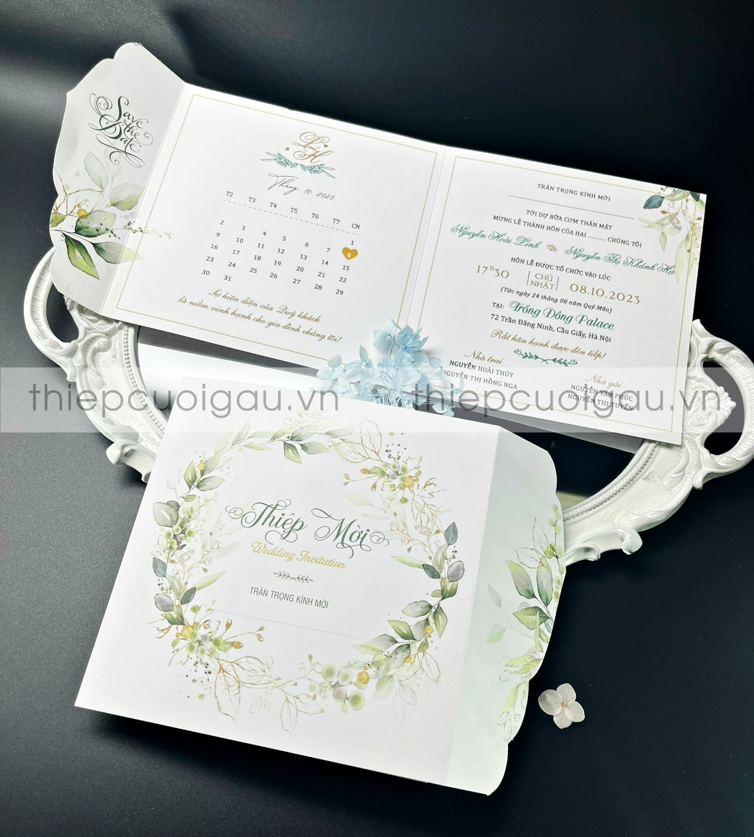 Thiệp cưới B092