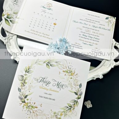 Thiệp cưới B09