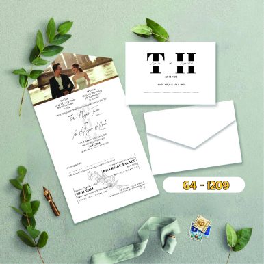 Thiệp cưới G4-1209