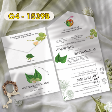 Thiệp cưới G4-1539B
