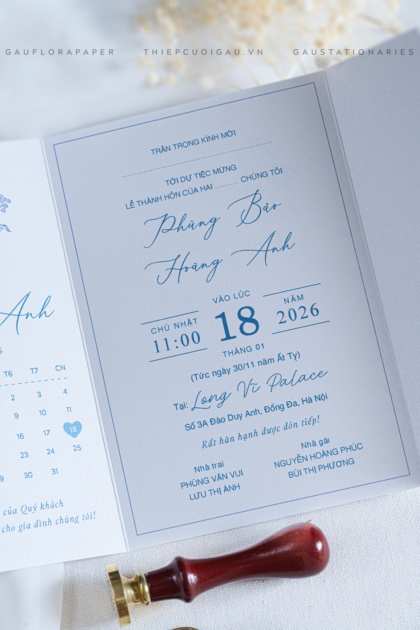 Thiệp cưới B024