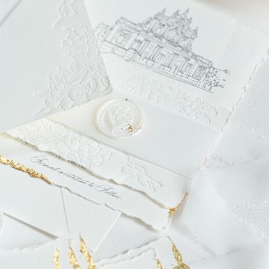 Thiệp cưới Ethereal Muse