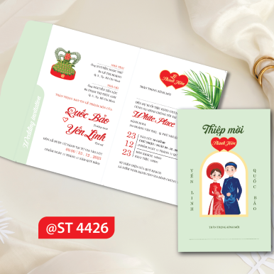 Thiệp cưới G3-4426