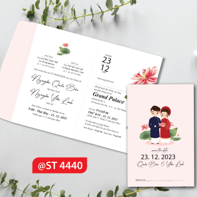 Thiệp cưới G3-4440