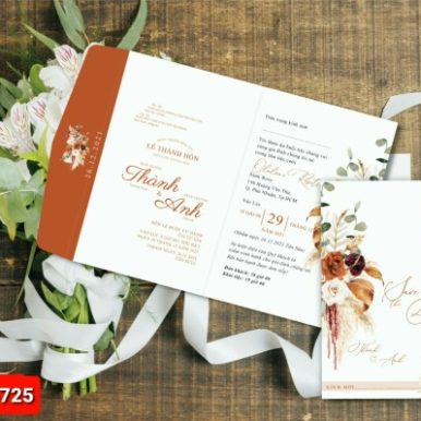 Thiệp cưới G3-4725
