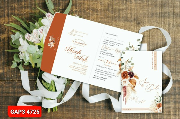 Thiệp cưới G3-47250
