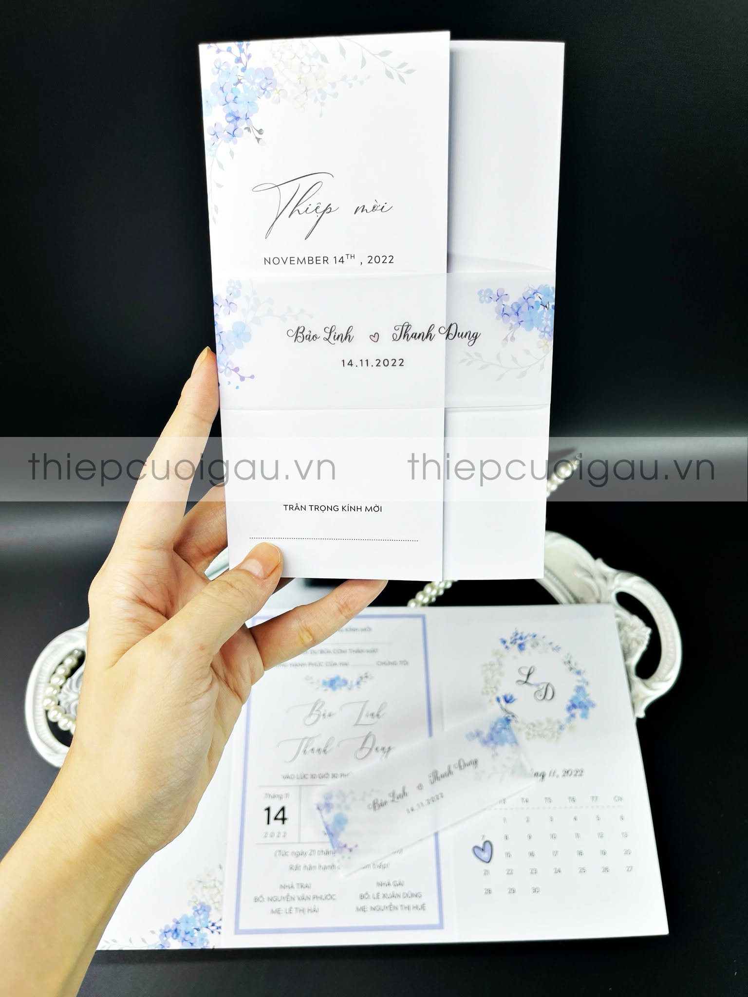 Thiệp cưới G3-40072