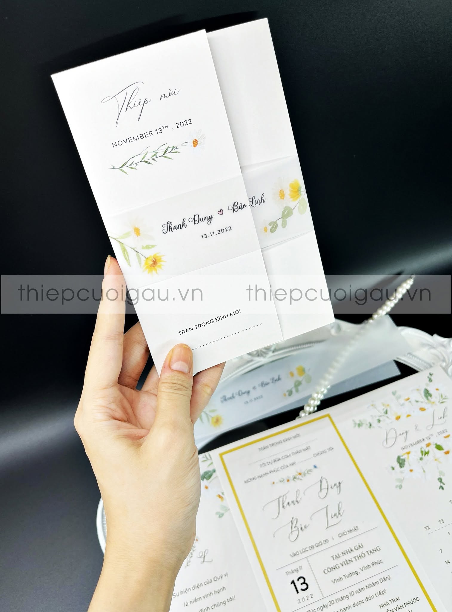 Thiệp cưới G3-0