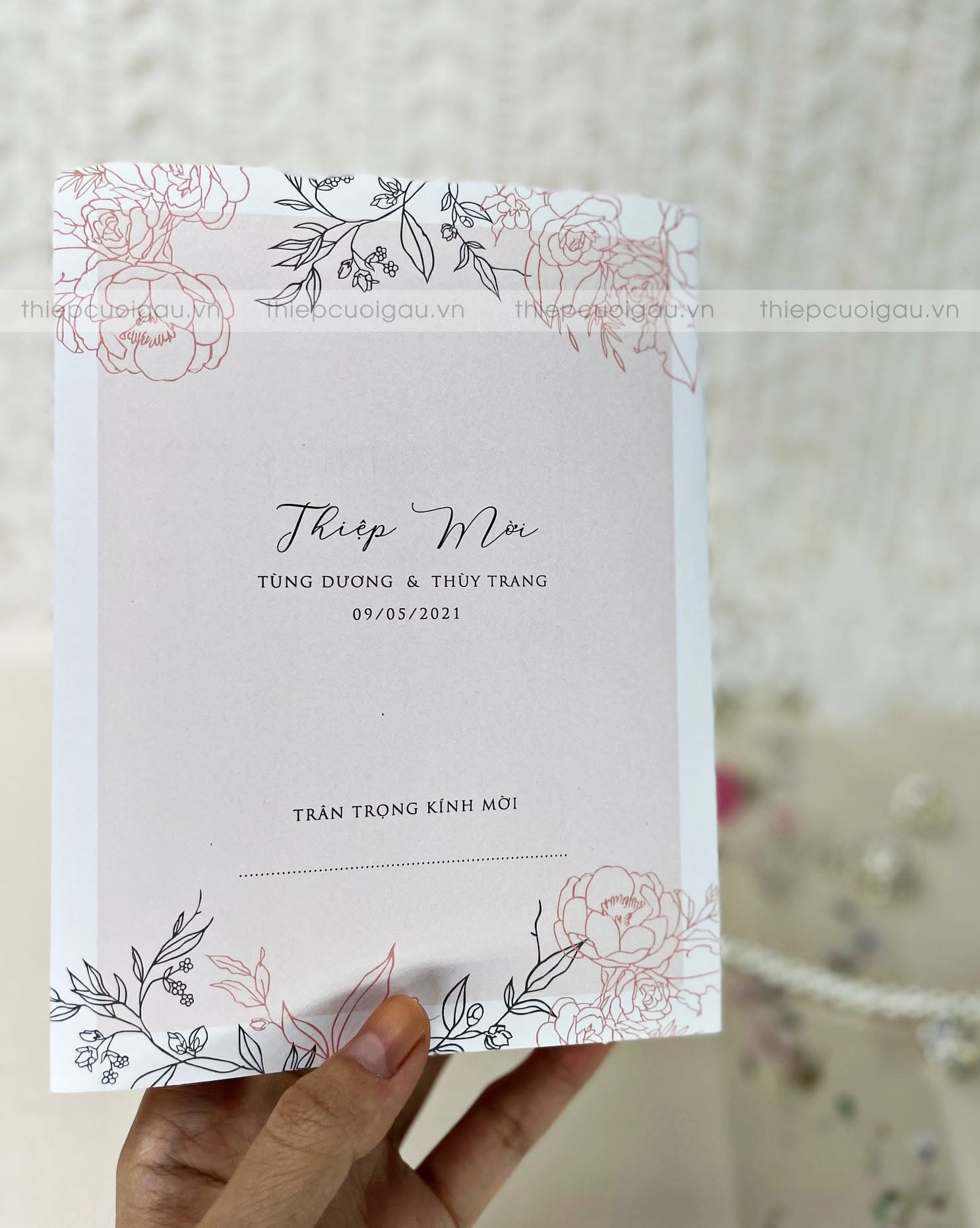 Thiệp cưới G30