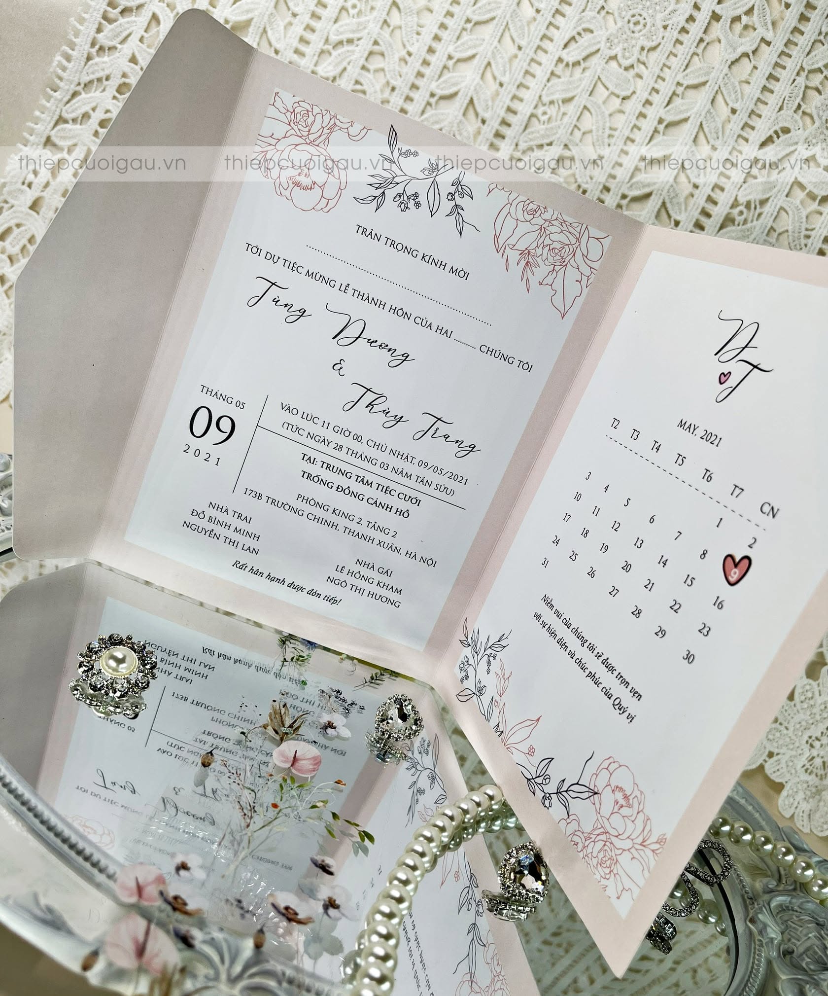 Thiệp cưới G32