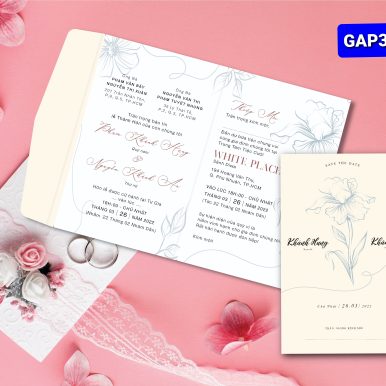 Thiệp cưới G3-4772