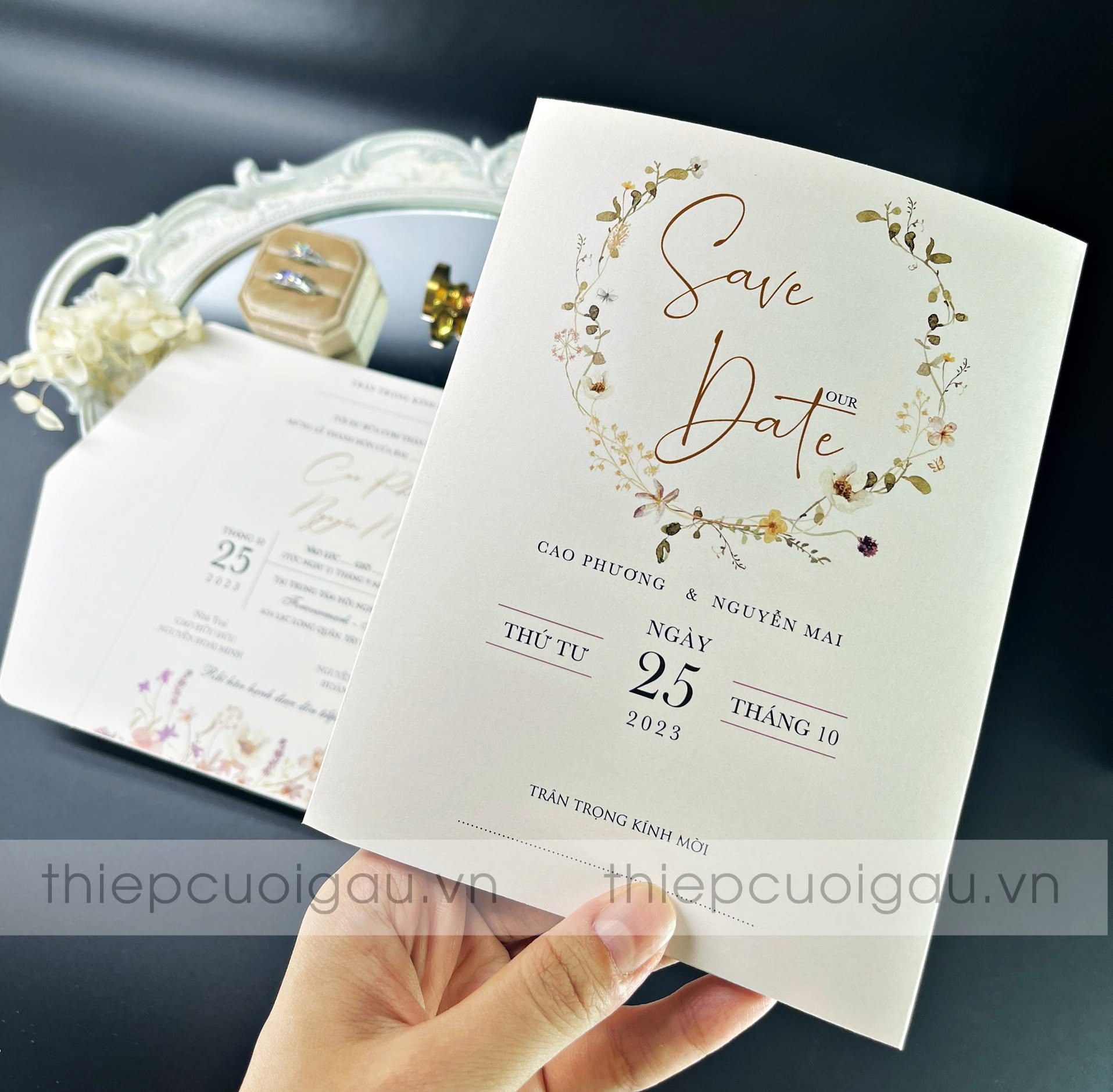 Thiệp cưới G32