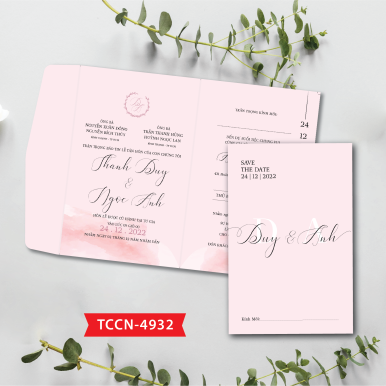 Thiệp cưới G3-4932