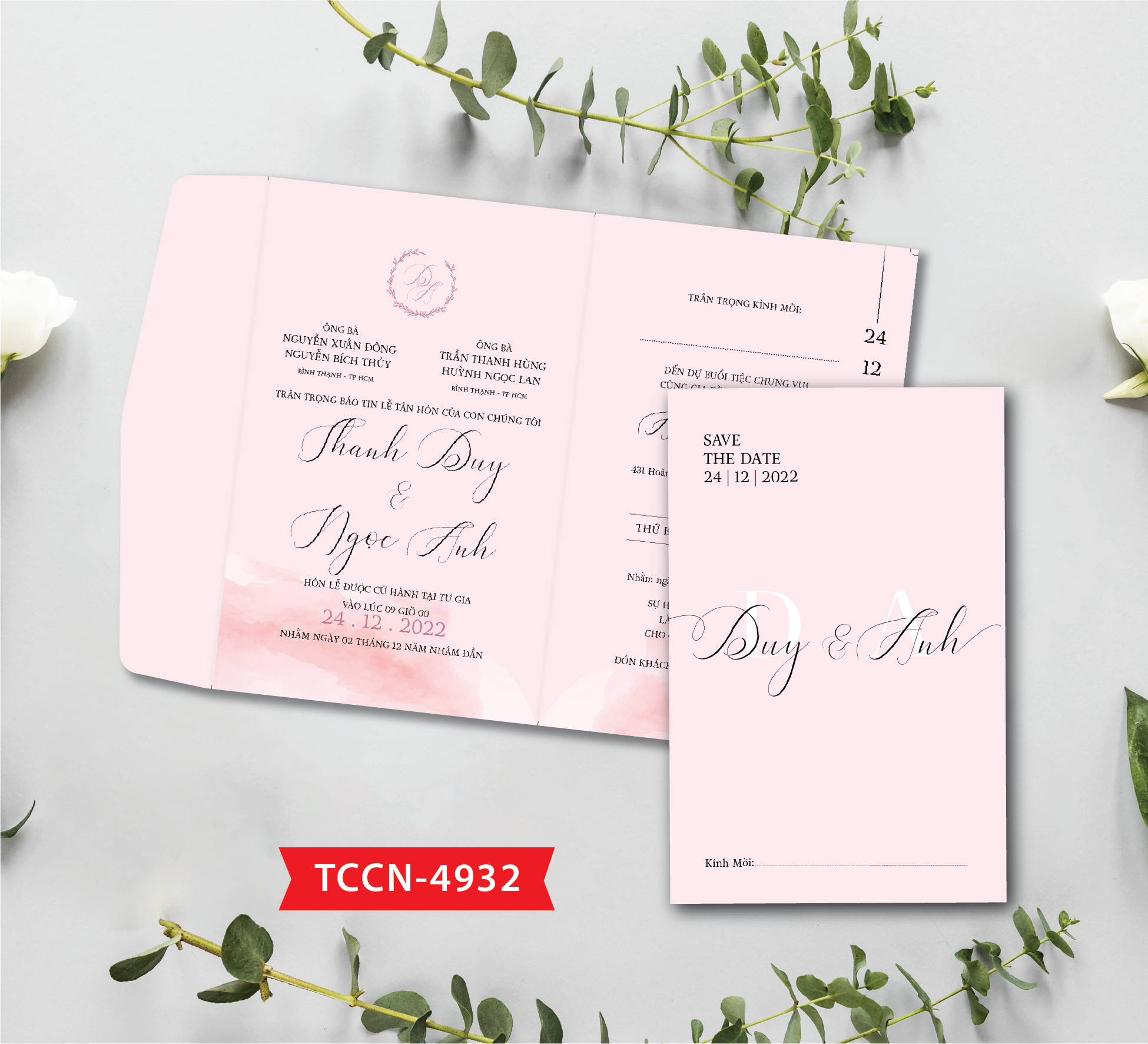 Thiệp cưới G3-49320