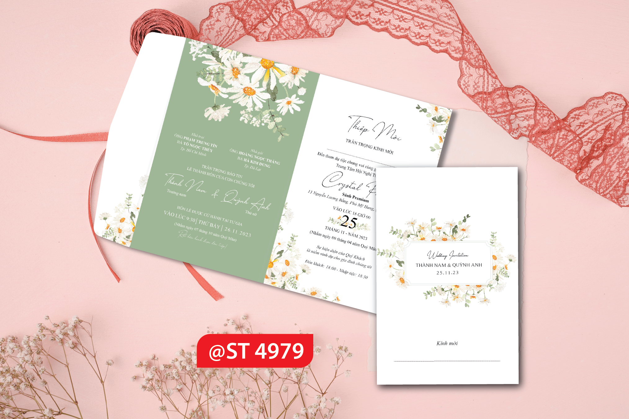 Thiệp cưới G3-49790