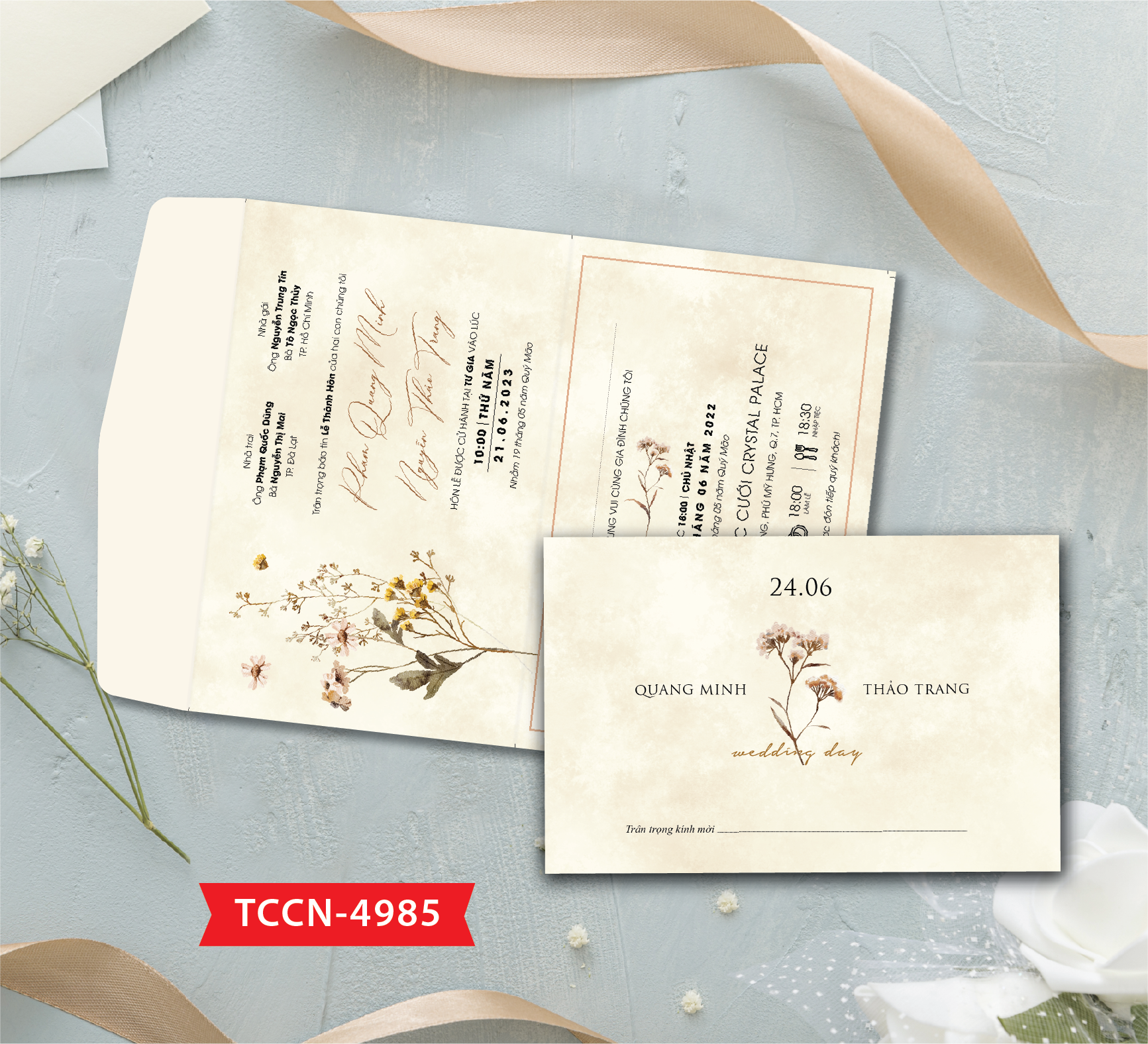 Thiệp cưới G3-49850